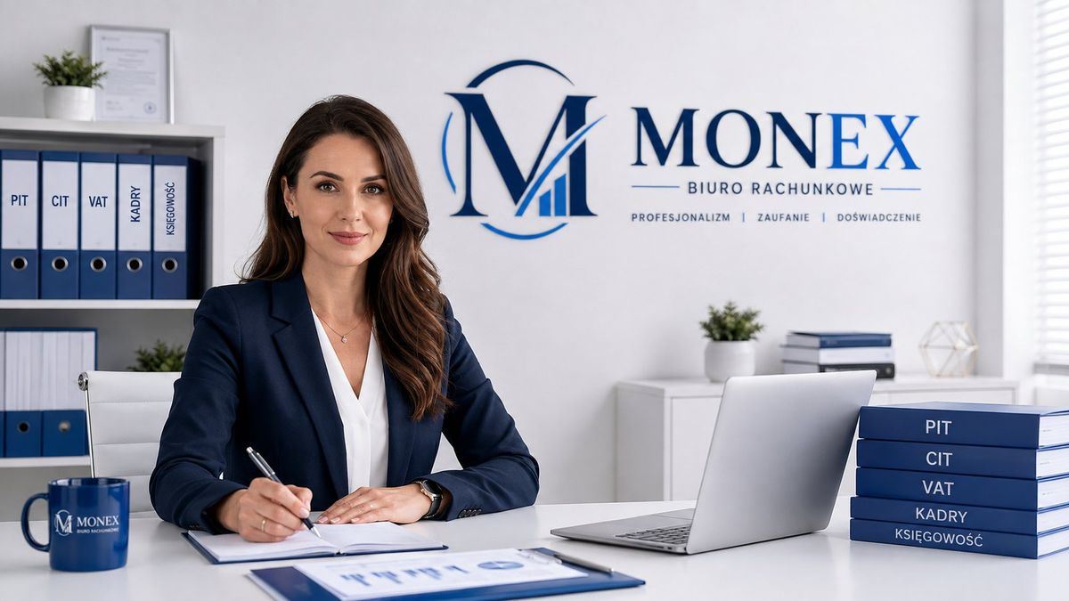 Monika Nosek — właścicielka Biura Rachunkowego Monex